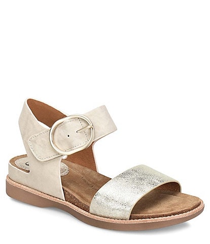 Sofft Bali Metallic Leather Sandals
