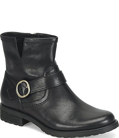 Sofft Beth Aqua Sofft Collection Leather Waterproof Buckle Booties