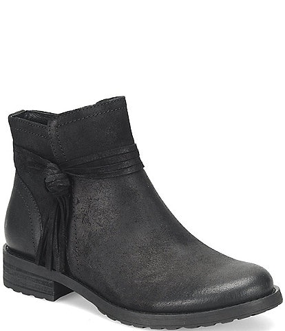 Sofft Blake Waterproof Suede Knot Booties