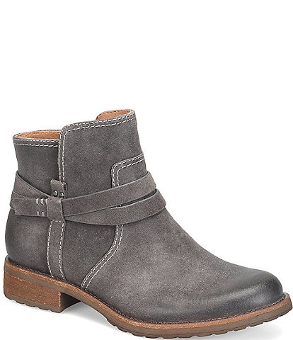 Sofft Bridgett Waterproof Suede Ankle Booties