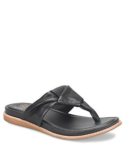 Sofft Essie Leather Thong Sandals