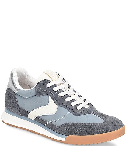 Sofft Kat Suede and Nylon Retro Sneakers