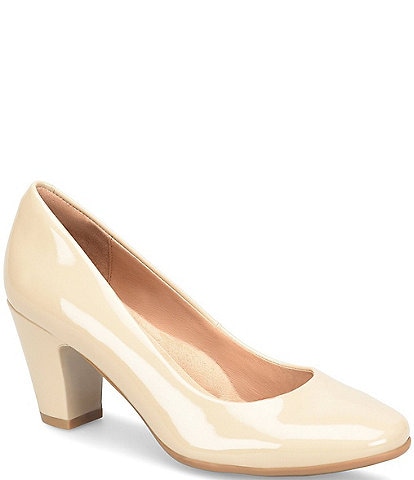 Sofft Lana Rounded Toe Leather Pumps