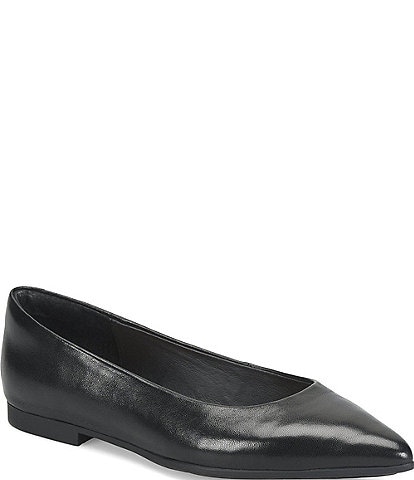 Sofft Madrid Leather Pointed Ballet Flats