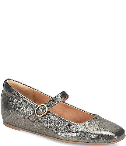 Sofft Palma Leather Hidden Wedge Mary Jane Pumps