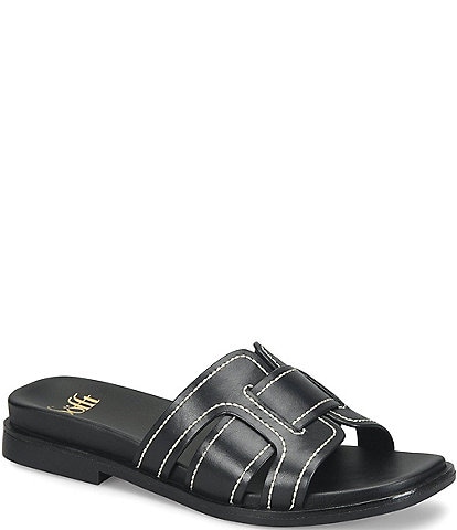 Sofft Rachel Leather Stitch Sandals