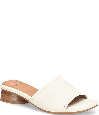 Sofft Sahara Leather Slide Sandals