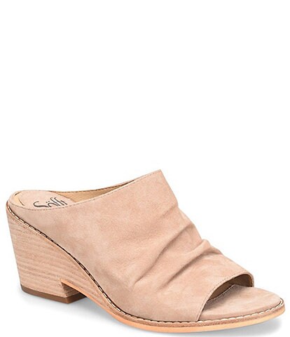 Sofft Strathmore Suede Open Toe Sandals