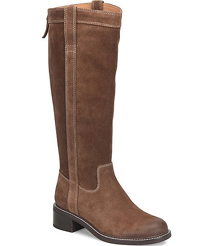 Sofft Taryn Waterproof Suede Riding Boots