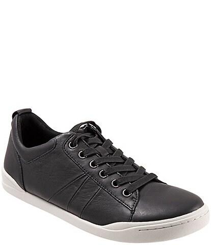 SoftWalk Athens Leather Lace-Up Oxford Sneakers