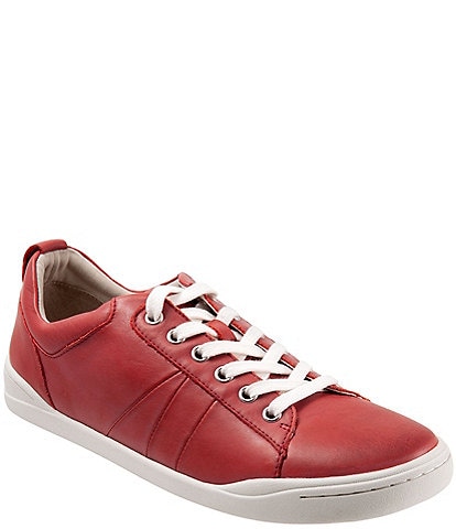 SoftWalk Athens Leather Lace-Up Sneakers