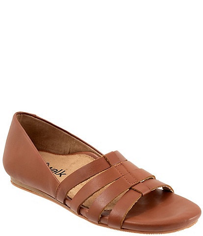 SoftWalk Cozumel 2.0 Leather Slip On Sandals