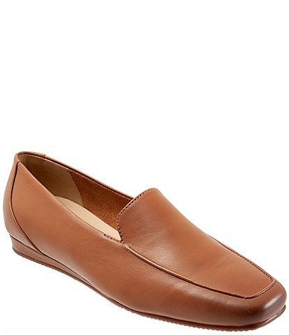 Softwalk Women's Vista Leather Square Toe Loafers