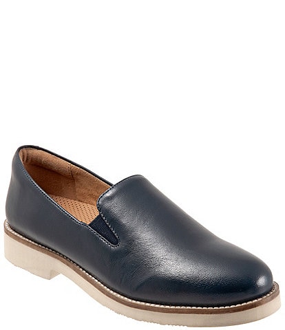 SoftWalk Women's Whistle II Leather Slip-On Loafers