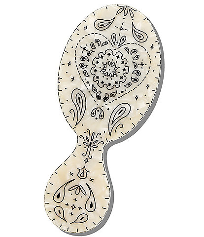 Solar Eclipse Hand-Painted Banana Handbag Hero Mini Brush