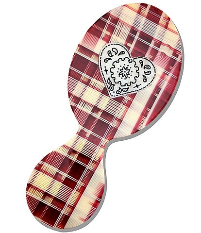 Solar Eclipse Hand-Painted Paisley Heart Handbag Hero Brush