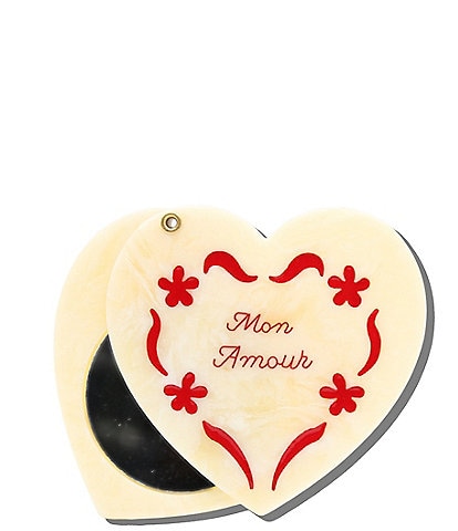 Solar Eclipse Mon Amour Compact Mirror