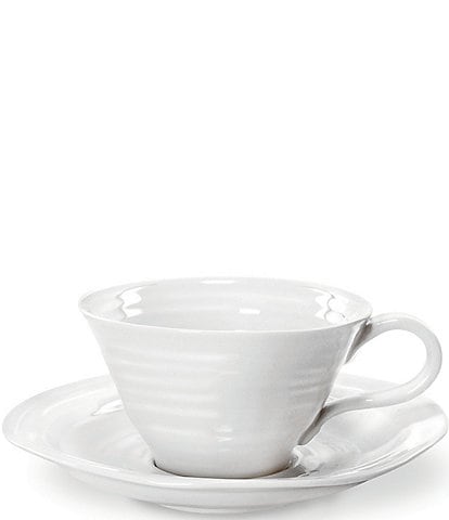 Sophie Conran for Portmeirion Porcelain Teacup & Saucer Set