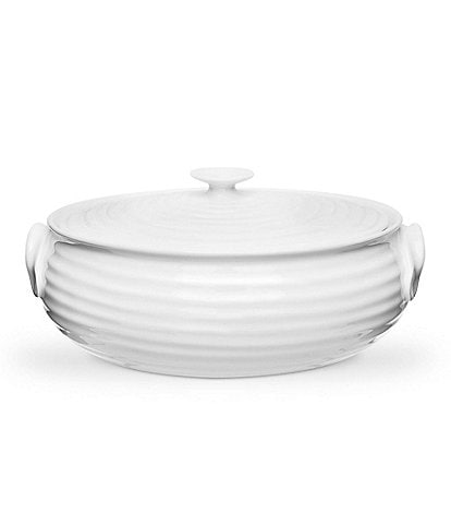 Sophie Conran for Portmeirion Small Oval Porcelain Covered Casserole