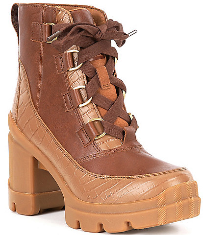 Sorel Caribou X Heel Lace Up Waterproof Booties