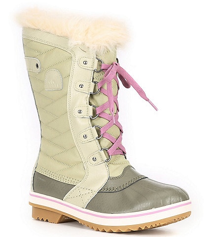 Sorel Girls' Tofino II Faux Fur Waterproof Cold Weather Boots (Youth)