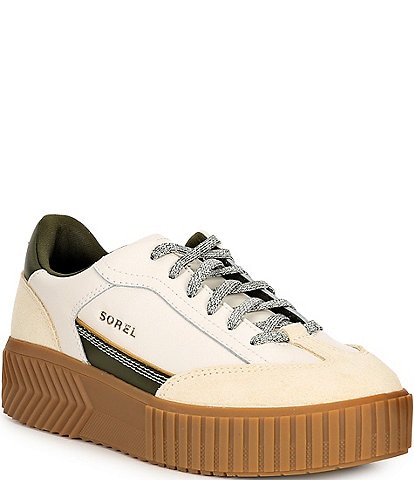 Sorel Women's ONA AVE T-Toe Leather Sneakers
