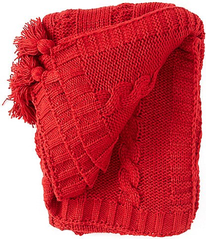Southern Living Peyton Knitted Throw Blanket