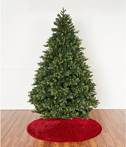 Southern Living 7.5ft. Pre-Lit LED Artificial Mixed PE/PVC Christmas Tree Collection
