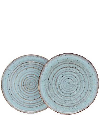Southern Living Astra Collection Glazed Stoneware Salad Plates, Set of 2