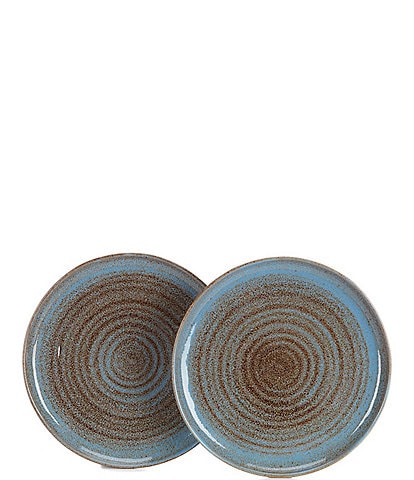 Southern Living Astra Collection Glazed Stoneware Salad Plates, Set of 2
