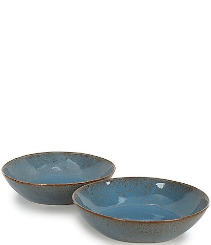 Southern Living Astra Collection Glazed Stoneware Soup Bowls, Set of 2