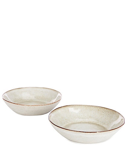 Southern Living Astra Collection Glazed Stoneware Soup Bowls, Set of 2