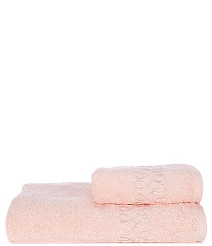 Southern Living Aubrey Turkish Cotton Embroidered Bath Towels