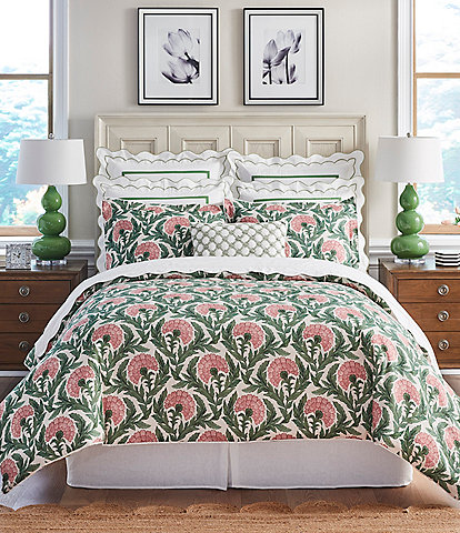 Southern Living Blossom Floral Damask Comforter Mini Set