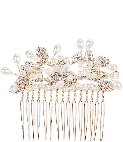 Southern Living Borrowed & Blue by Southern Living Bridal Pearl Floral Hair Comb