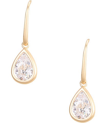 Southern Living Borrowed & Blue By Southern Living Cubic Zirconia Stone Drop Earrings