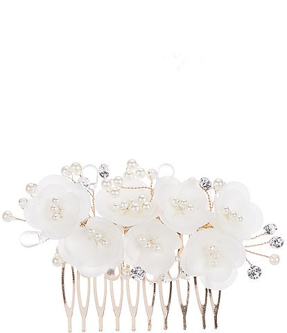 Southern Living Borrowed & Blue by Southern Living Flower Embellished Hair Comb
