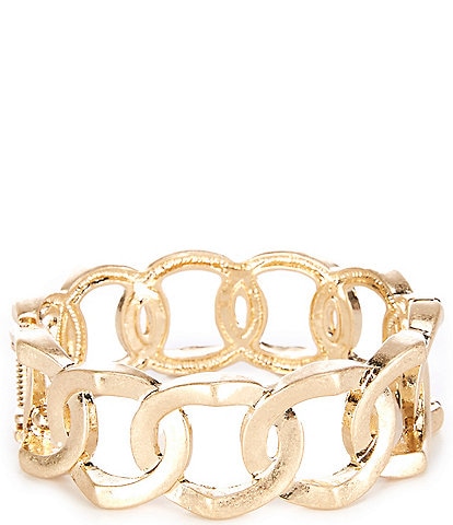 Southern Living Chain Link Cuff Bracelet