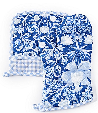 Southern Living Chinoiserie Oven Mitt and Pot Holder Set
