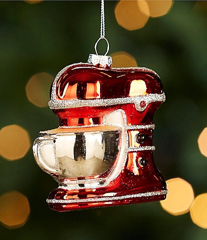 Southern Living Christmas Cheer Collection Stand Mixer Glass Ornament