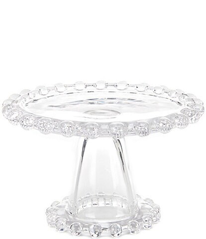 Southern Living Clear Hobnail Footed Cake Stand