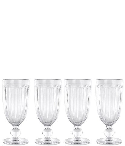 Southern Living Clear Pub Glasses, Set of 4