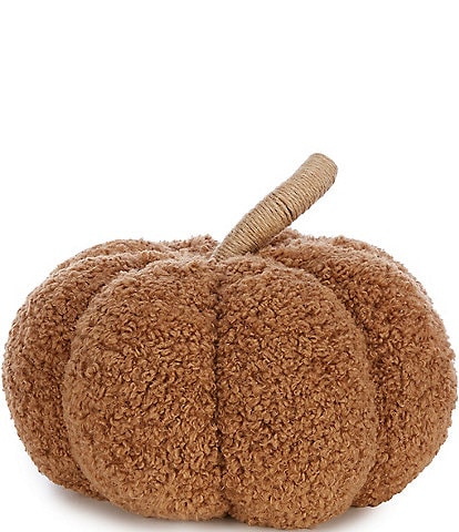 Southern Living Festive Fall Collection Boucle Pumpkin