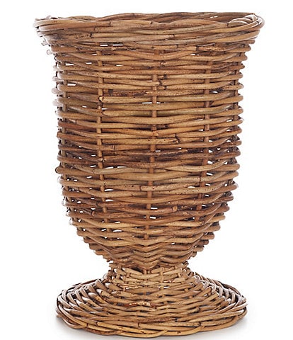 Southern Living Festive Fall Collection Handcrafted Arurog Woven Vase