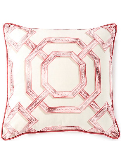 Southern Living Gazebo Trellis Square Pillow