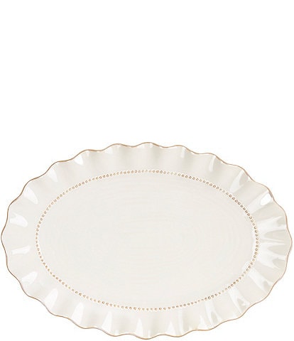 Southern Living Gracie Collection 16#double; Oval Platter