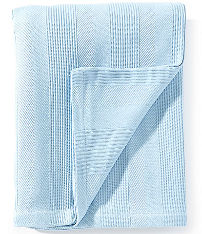Southern Living Heirloom Textured Cotton Bed Blanket