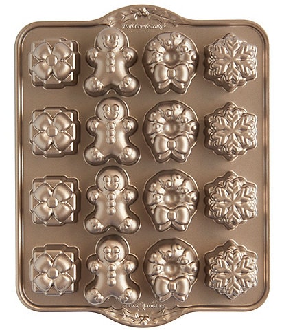 Southern Living Holiday Teacakes Cakelet Pan