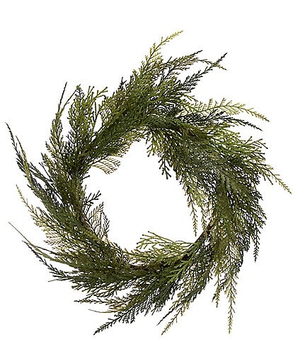 Southern Living Holiday Wreath 16#double; Charger