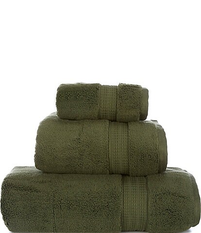 Peacock Alley Coronado Luxe Bath Towels, Bath Towel, Sage